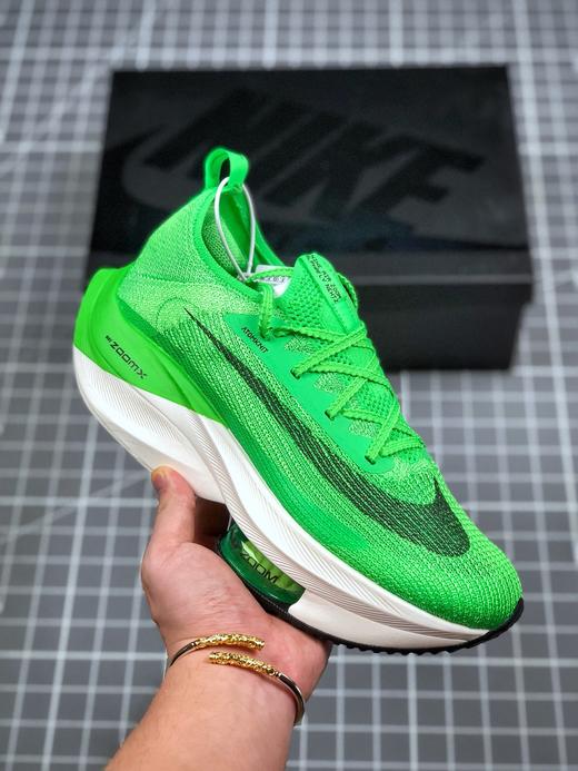 耐克登月马拉松跑步鞋 Nike Air Zoom Alphafly NEXT浅蓝红绿白白浅蓝黑绿白粉黑白黄白 商品图7