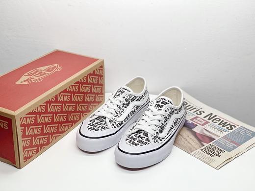 夏季校园风 经典百搭款 Vans Black Ball SF Pro 万斯 黑白经典/黑白满印 韩版半月包头杀人鲸 商品图0
