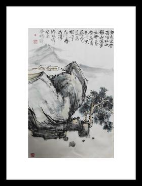 国画山水系列作品 001