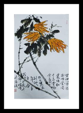 国画花鸟系列作品 001