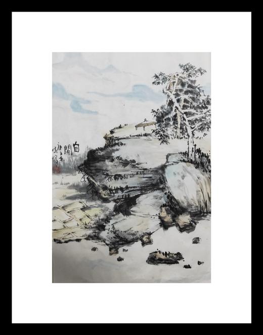 国画山水系列作品 004 商品图0