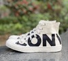 匡威Converse All Star 字母LOGO印花高帮帆布鞋 颜色：红字母 黑字母 型号：159532C 尺码：35--44 商品缩略图1