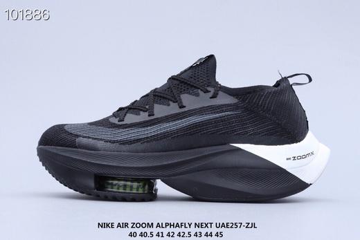 耐克登月马拉松跑步鞋 Nike Air Zoom Alphafly NEXT浅蓝红绿白白浅蓝黑绿白粉黑白黄白 商品图10