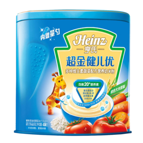 超金健儿优多种维生素蔬菜米粉450g