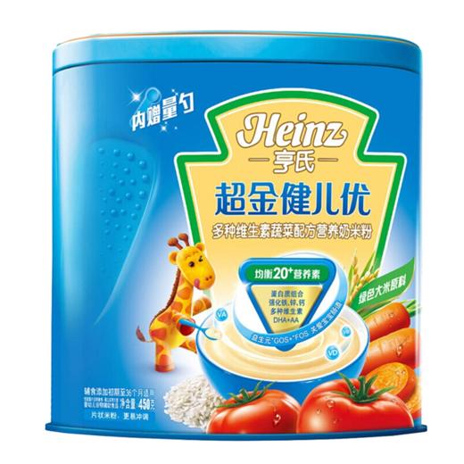 超金健儿优多种维生素蔬菜米粉450g 商品图0