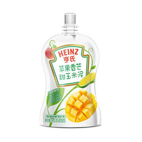 亨氏苹果香芒甜玉米泥