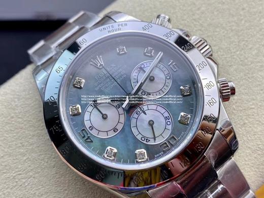 BP 劳力士 稀缺的款 贝母表盘钻刻度 迪通拿
宇宙计时腕表 复刻4130机芯 精钢材质表壳表带 尺寸40mm 商品图2