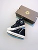 Converse花环拉链系列 小红书主推款 日本限定匡威 Converse ALL STAR FLOWcROWN 常青藤米白/黑色/樱花粉 侧拉链高帮花环刺绣 小花logo 可爱帆布板鞋 商品缩略图0