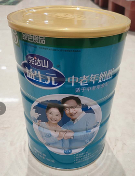 【百汇到家】完达山益生元听装中老年奶粉900g