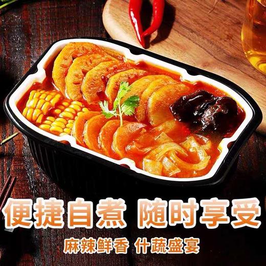 百草味川香什蔬自热小火锅290g1盒（2020年新货） 商品图2