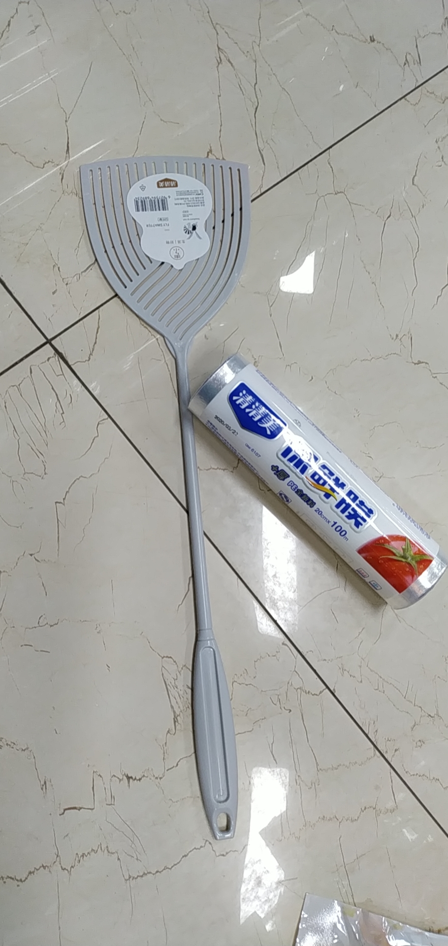 【百汇到家】清清美6107保鲜膜100米*20cm送苍蝇拍