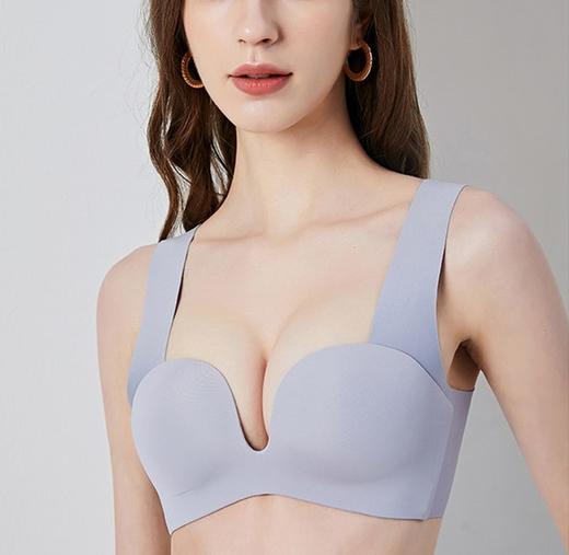 【婴儿棉超柔会呼吸】宽肩带无痕聚拢Bra 无钢圈 收副乳 调整型文胸 商品图3
