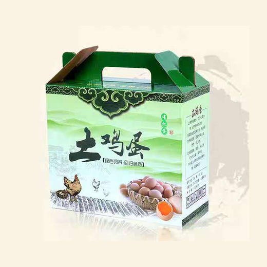 绿色土鸡蛋礼盒50枚/盒 商品图3