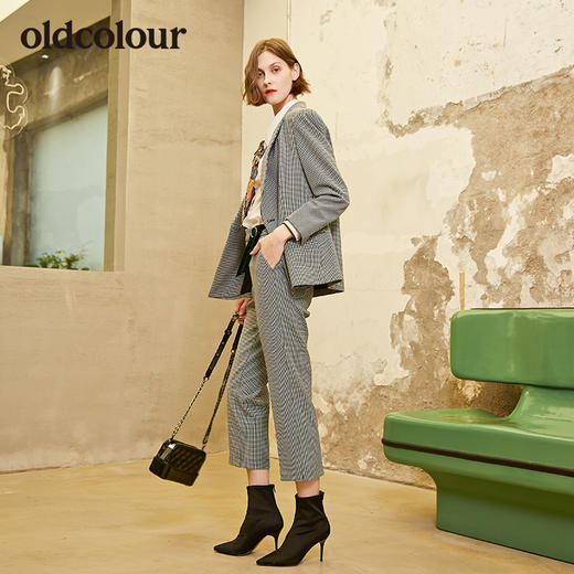 oldcolour新品复古小西装女 商品图4