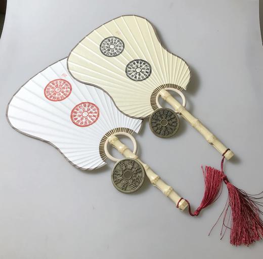 古泉书馆文创-手工水墨精拓芭蕉扇WY002 商品图5