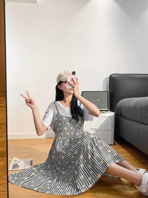 含美，假两件孕妇裙 商品图1