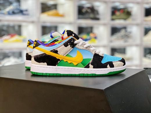 “牛奶冰淇淋”CU3244-100 美国冰淇淋品牌Ben & Jerry's x Nike sb  Dunk Low Pro QS"Chunky Dunky"扣篮系列低帮经典百搭休闲运动板鞋 商品图0