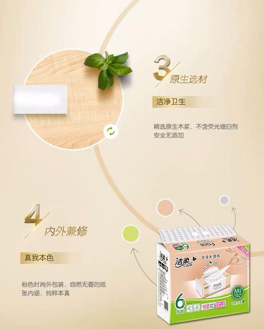 洁柔120抽3层软抽6包 商品图2