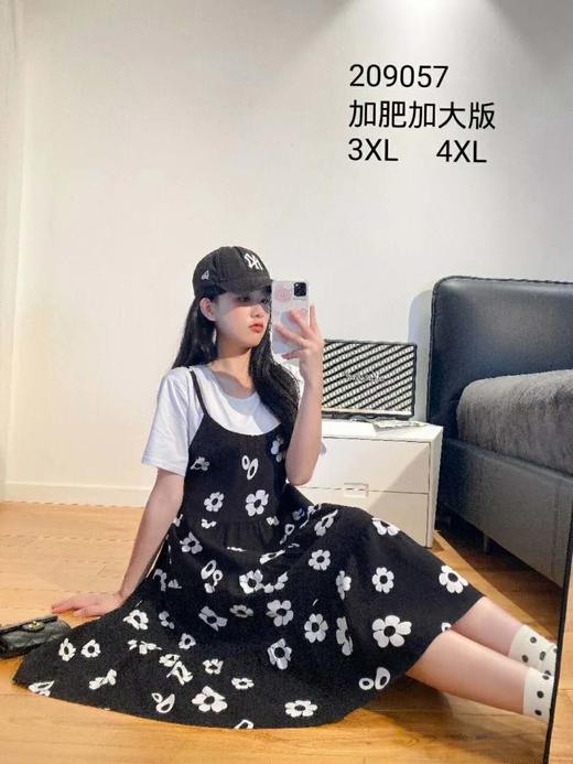 含美，假两件孕妇裙 商品图0