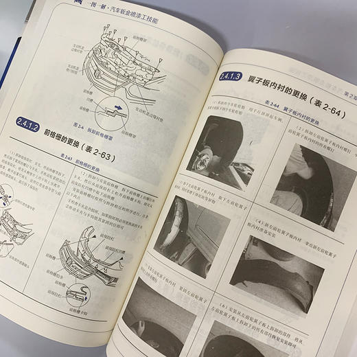 一图一解·汽车钣金喷漆工技能 商品图4