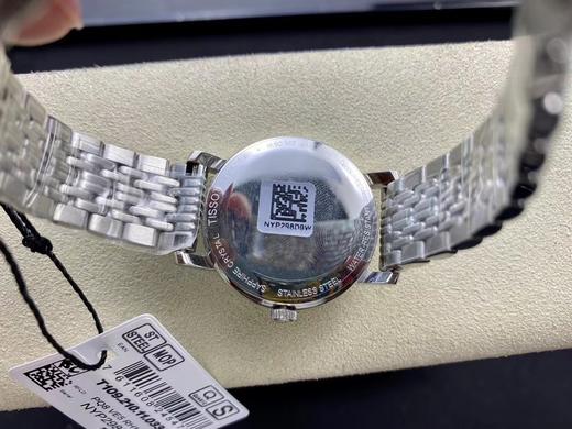 渠道货，原单正品
 Original Tissot,天梭款魅时T109系列，超薄简单大方，非常有英伦的帅气。蓝宝石玻璃，原装瑞士ETA机芯，男～38女～28mm表径，配全套包装。💕💕💕 商品图10