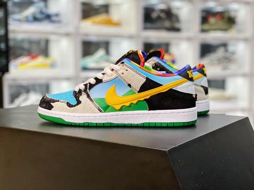 “牛奶冰淇淋”CU3244-100 美国冰淇淋品牌Ben & Jerry's x Nike sb  Dunk Low Pro QS"Chunky Dunky"扣篮系列低帮经典百搭休闲运动板鞋 商品图2