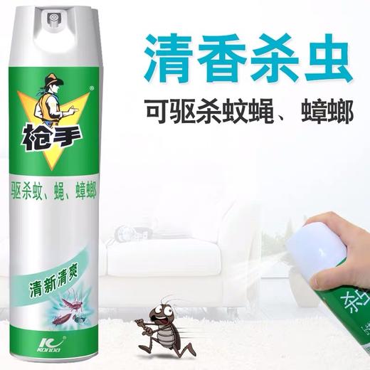 枪手清香型小骑士杀虫剂600ml1瓶 商品图1