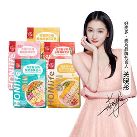 好麦多HONlife 奇亚籽谷物麦片300g 酸奶桃桃