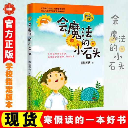 学校老师推荐 会魔法的小石头 神奇小伙伴 苏铁苏铁 小学生三四五年级学校园书目 儿童文学书籍花城 商品图1