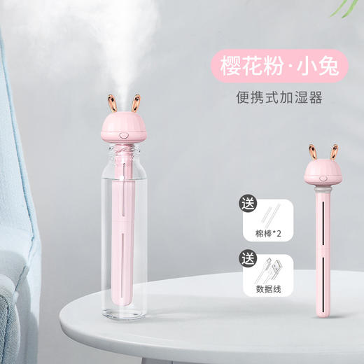 【usb甜甜圈加湿器】迷你喷雾旅游便携创意矿泉水瓶生活电器加湿器 商品图8