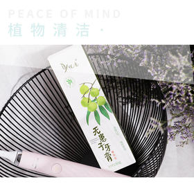特惠【悦意】无患子牙膏 薄荷型100g 植物清洁护口腔 清新口气全家享