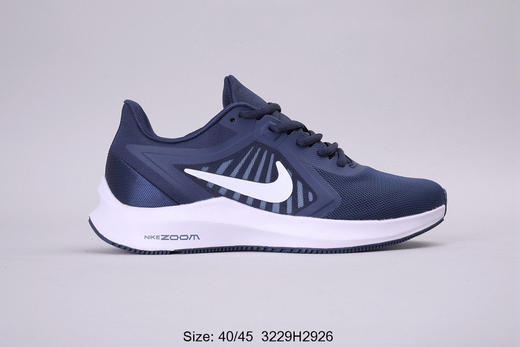 耐克 NIKE DOWNSHIFTER 10 高频网面 内置气垫 登月运动休闲鞋 商品图0