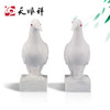 精雕汉白玉红玛瑙鸽子 商品缩略图4