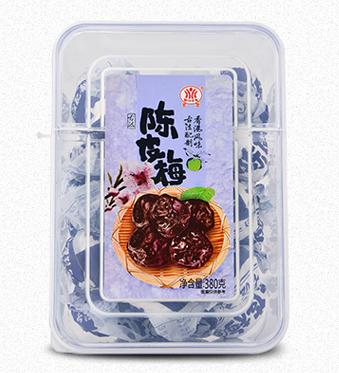 萱萱盒装陈皮梅380g 商品图0