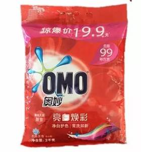 奥妙洗衣粉2KG*6包
