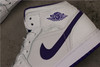 乔丹/Air Jordan  aj1 AJ1 乔丹1代 乔1 Air Jordan 1 Retro High GG 货号：332148-137 乔1白紫 商品缩略图2