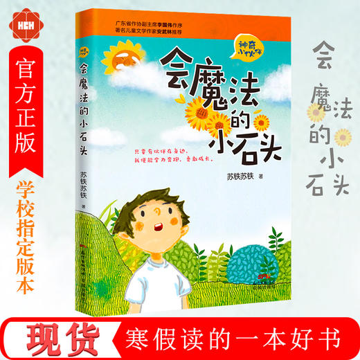 学校老师推荐 会魔法的小石头 神奇小伙伴 苏铁苏铁 小学生三四五年级学校园书目 儿童文学书籍花城 商品图2