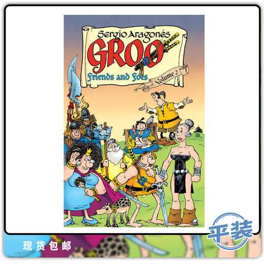 合集 Groo Friends And Foes Vol 2 英文原版 商品图0