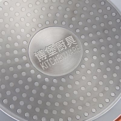 博堡 幻彩不粘炒锅BDY-C602 家用不粘锅平底锅30cm铝合金电磁炉 商品图4