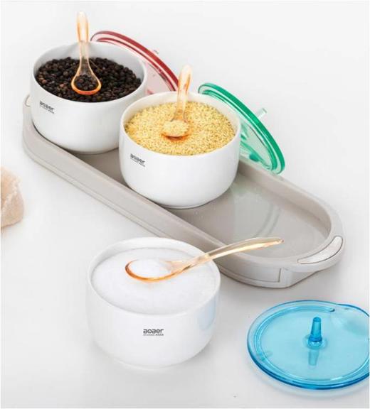 博堡 简艺陶瓷调味套装BDY-S007 商品图0