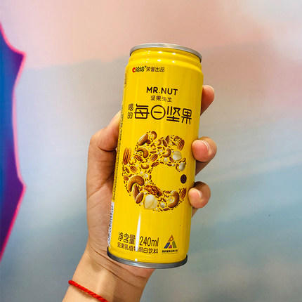 洽洽品牌坚果先生坚果乳植物蛋白饮料240ml*12 商品图2