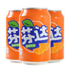 可口可乐  芬达橙味碳酸饮料汽水330mlx24罐整箱 商品缩略图0