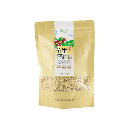 【悦意】花生蛋白素肉丝*2袋 花生大豆小麦蛋白丝状 口感醇香筋道 素食料理 商品图3