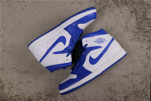 乔丹/Air Jordan AJ1 aj1 乔丹1代 Air Jordan 1 “Hyper Royal” 货号：554724-114 乔1新白蓝 36-47.5 商品图0
