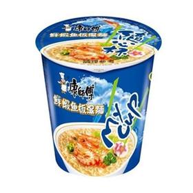 康师傅迷你桶鲜虾鱼板面59g1桶（2020.9月到期）