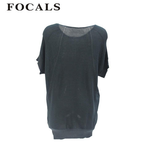FOCALS福柯斯女装夏季新款半袖针织衫毛衫YWBM093B3 商品图5