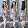 WZNH-MSY1013新款气质女神范衣服旗袍改良版鱼尾裙 商品缩略图0