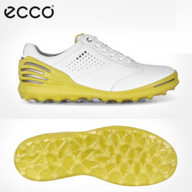 正品ecco/爱步高尔夫球鞋13300450864男士固定钉防水牛皮高尔夫鞋
