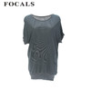 FOCALS福柯斯女装夏季新款半袖针织衫毛衫YWBM093B3 商品缩略图3