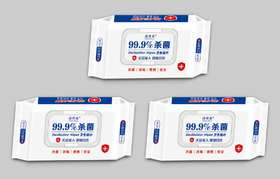 语情柔杀菌卫生湿巾1包